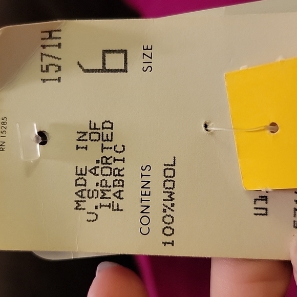 Aurora One Vintage Women's Wool Pants - Picture 6 of 8